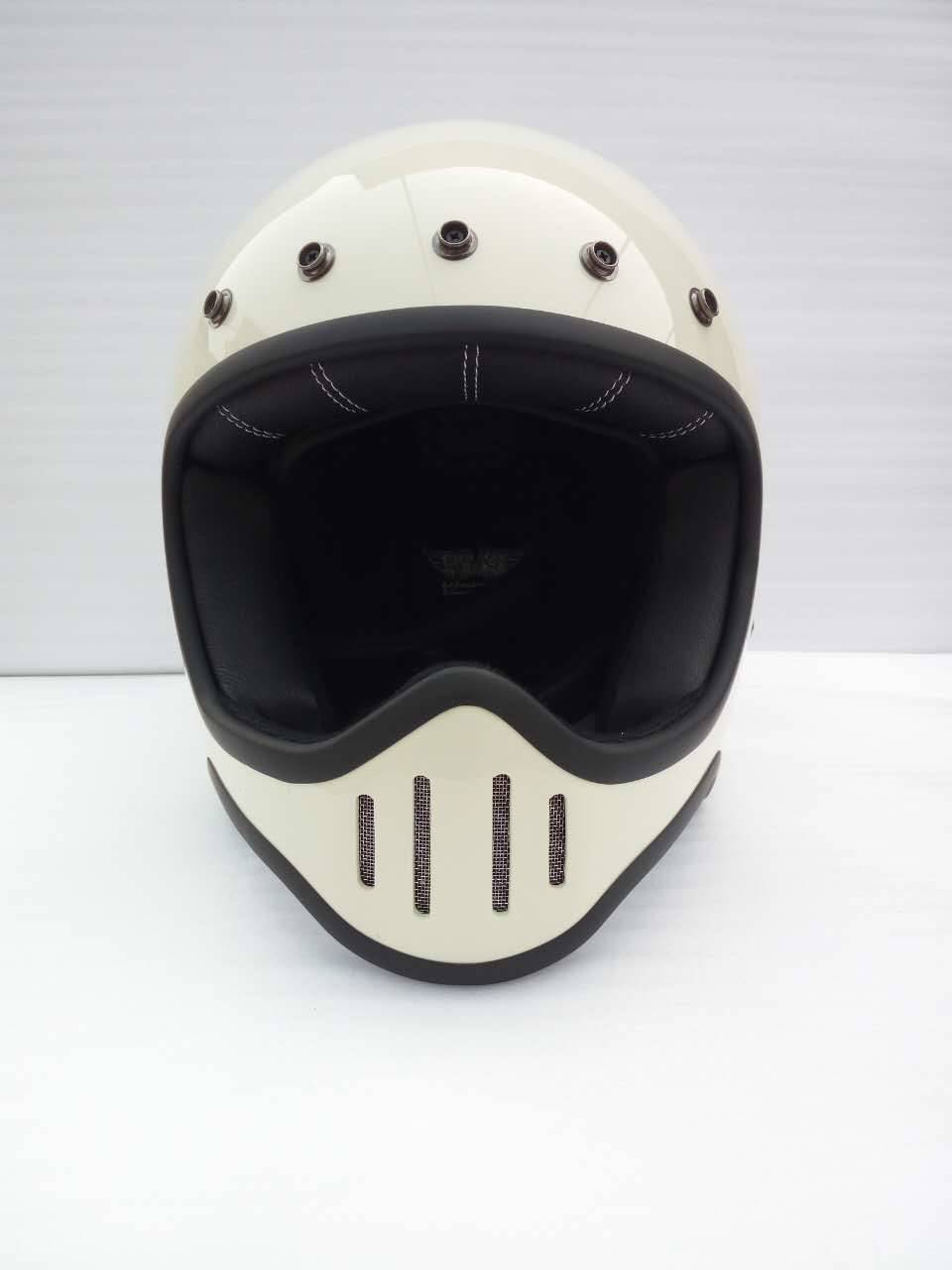 [日本品牌]TT&CO复古哈雷摩托车头盔全盔非辛普森SIMPSON M50同款