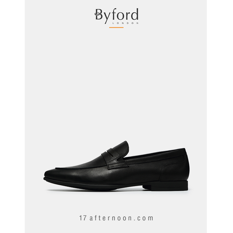 【17号的下午】英国Byford男鞋 商务休闲一脚蹬乐福鞋BF280