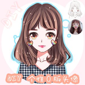 手绘画微信头像价格