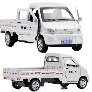 合金语音1:32柳州五菱宏光货车轻型开门送货车小卡车玩具汽车模型