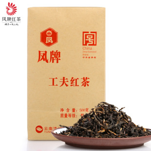 凤牌特级工夫红茶500g云南滇红2018年红茶特级红茶正品传统包装