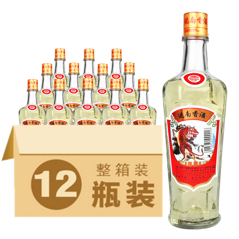 洮南香白酒六愣老虎头42度浓香型简装十二瓶整箱特惠东北吉林地产