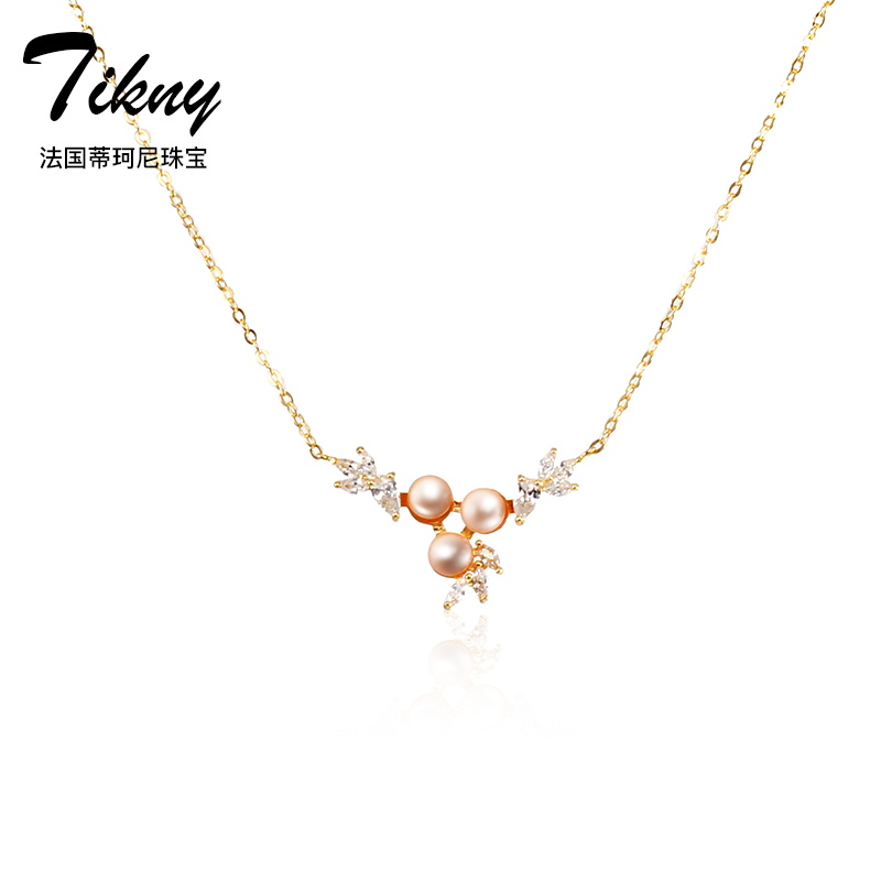 法国轻奢珠宝品牌Tikny蒂珂尼淡水珍珠项链【公主日记系列】