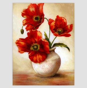 静物花卉装饰画素材欧式图片