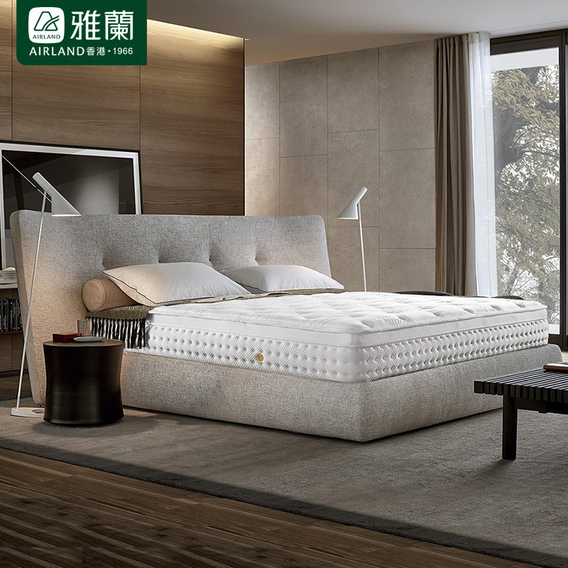 雅兰床垫 名仕尊享版乳胶床垫 豪华弹簧床垫1.8米双人席梦思