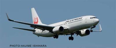 长谷川拼装飞机模型10739 1/200 日本航空波音737-800客机