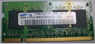 原装拆机 DDR2 512M 667/533 DDR二代 512 笔记本内存 50条起8元