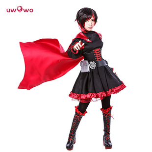 北极cosplay服装出租 rwby ruby 小红帽cos服 cos女装 黑暗风裙子