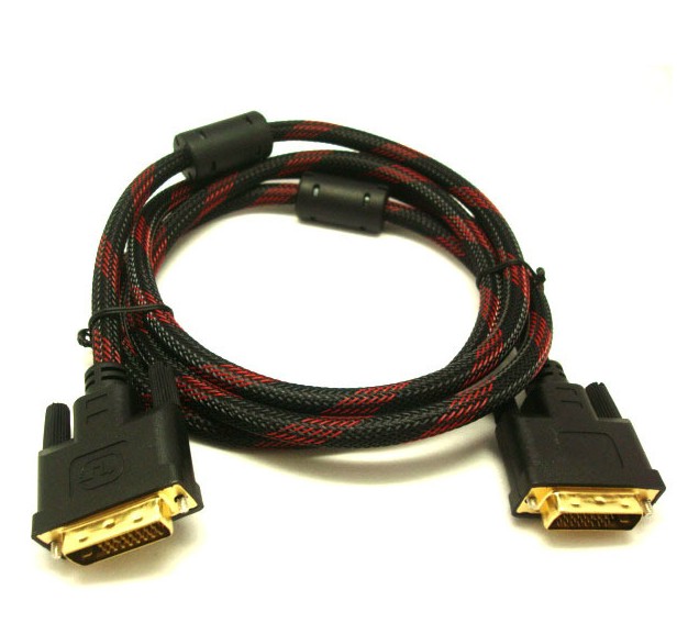 DVI线24+1纯铜数据线电脑显示器镀金头双磁环1.5/3/5/10/15/20米