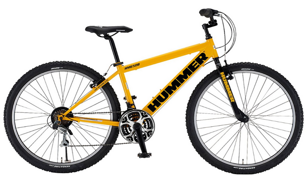 日本正品代购HUMMER  27.5英寸禧玛诺18速齿轮搭载山地自行车