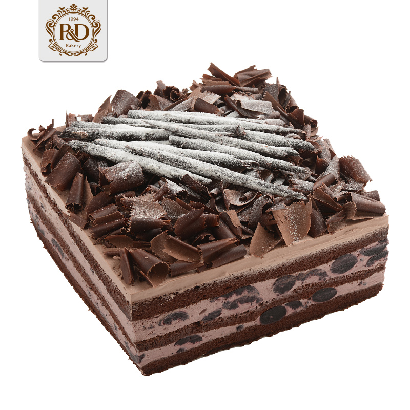 皇家美孚生日蛋糕预订制巧克力德式黑森林蛋糕青岛地区免费配送