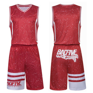 17cuba大学生联赛篮球比赛训练队服球衣套装diy定制迷彩上衣背心