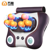万阳颈0z按摩器颈部z3部多功能家用揉捏靠垫全身椅垫