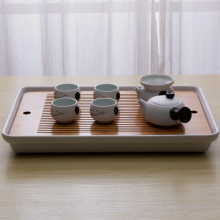 现代简5s日式竹制创s5茶盘茶台功夫茶具湿泡盘干泡台储水托盘