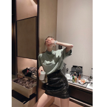F P5tOJECTjt色短式女2020新品高腰包臀显瘦性感a字百搭半身裙