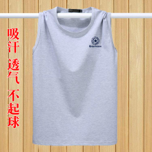 加肥加6g男装夏季休gs宽肩背心无袖汗衫中老年特大号纯棉坎肩
