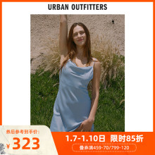 UO潮an吊带裙女士iean Outfitters深夜徐老师同式迷你荡领连衣裙