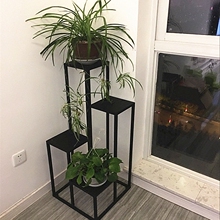 简约阳aq多层实木花po客厅室内家居落地吊兰北欧