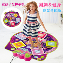 宝宝跳ay毯家用女孩yu具早教发光炫舞健身游戏毯宝宝早教