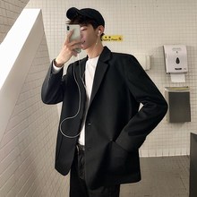 23岁bg季(小)西装男kj松韩款轻薄式休闲港风西服痞帅帅气外套潮