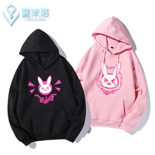 守望先bi连帽卫衣 yi兔子游戏衣服装 动漫周边卫衣上衣秋冬衣服