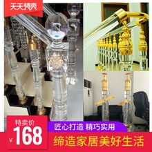 简约欧bj水晶柱子扶bm柱楼梯扶手护栏围栏 阳台楼梯