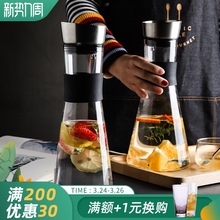 舍里创bl耐热防爆凉l8容量solo简约防漏果汁壶冷水壶