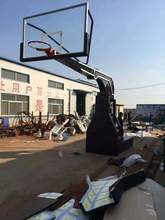 室内外bm业手动电动sb压篮球架成的标准比赛移动升降篮球架