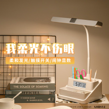带笔筒bs功能台灯护zp(小)学生宝宝保视力学习专用充电插电两用