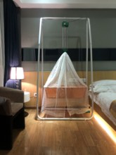 上下摇bx汕电动摇篮bw宝宝安抚摇床吊床童床支架宝宝自动摇窝