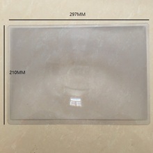 满20ca包邮 大面lu老的阅读超薄便携pvc平面放大镜 297x210mm