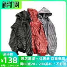 正品Ccbristorwr Wanton太空棉卫衣男女情侣国潮ins超火帽衫外套