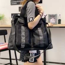 网红尼ce牛津布包女cu2020新式大容量帆布单肩手提包斜跨包