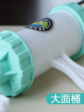 8模 ce不坏大面桶en面机家用手动拧(小)型饸饹河捞机莜面窝窝器