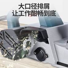 。电刨cj工(小)型多功lw压刨机电推刨木机电动手提刨子