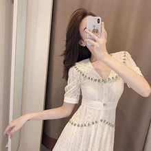 哺乳衣ct出长裙夏装sm个子法式哺乳装时尚嫩妈喂奶衣连衣裙子