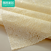 PVCda水防油免洗gu 田园茶几垫 塑料台布 (小)清新软质玻璃桌垫