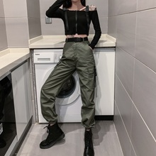 工装裤de上衣服朋克di装套装中性超酷暗黑系酷女孩穿搭日系潮