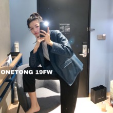顽童大dm 娘manjj夹克又酷又拽时髦感爆棚女皮衣外套女式茄克