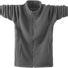 秋冬季dn士加肥大码nb暖加厚外套宽松运动抓绒卫衣服胖的男装