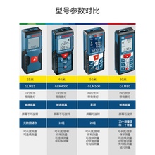 博世进dp红外线激光uw/50/80米电子激光尺手持测量仪