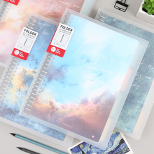 初品/dp河之夜 活lw创意复古韩国唯美星空笔记本文具记事本日记本子B5