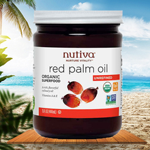 Nuterva优缇美an有机初榨红棕榈油444ml Red palm Oil食用