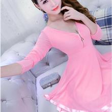 202ev新式女洗浴lg装性感桑拿技师大码按摩足疗工作制服