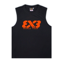 FIBfe3X3大师ai套装男球衣投篮热身背心训练球衣
