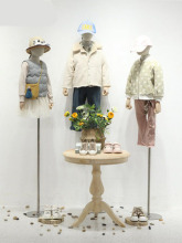 童装韩fs展示架半身uk童模特架服装店橱窗创意流水台