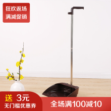 单个家ft不锈钢杆加jc畚斗垃圾斗大号垃圾铲撮子戳子撮箕