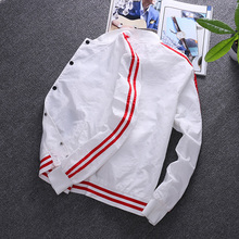 外套男fz夏防晒衣服wp9新式休闲韩款潮流帅气学生修身棒球服褂子