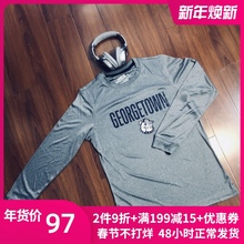 NCAgb杜克北卡篮gc热身投篮出场服 球衣长袖卫衣运动速干t恤男