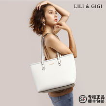 LILgb&gcI包包女2020新式真皮购物袋 托特包单肩手提包妈咪包女